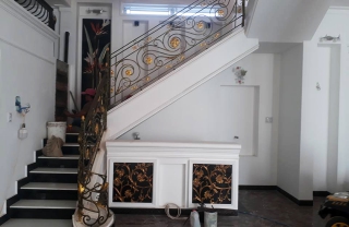Cầu thang sắt nghệ thuật Châu Âu MDSCA07